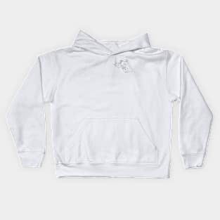 Boyer Biking (no color) Kids Hoodie